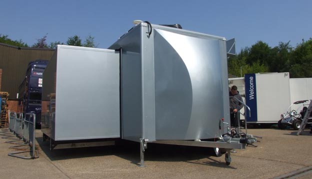 large training trailer