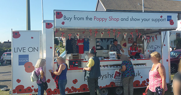 Working alongside the Poppy Shop, we have designed and produced a new exhibition trailer for the sale of their merchandise. 