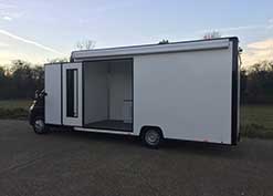 From new stock hospitality trailers and base shells to ex-hire stock vehicles. We also help our customers sell pre-owned and second hand trailers