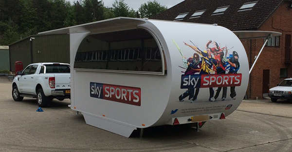Sky Sports' new commentary pod for T20 Blast cricket matches